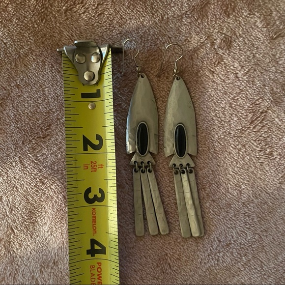 J.j pewter earrings - Picture 3 of 3